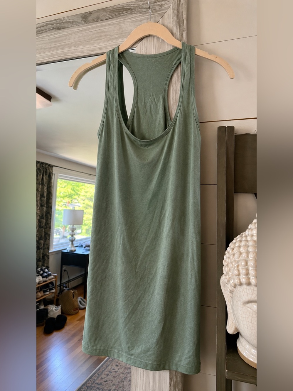 Everyday Sage Green Racerback Tank Top